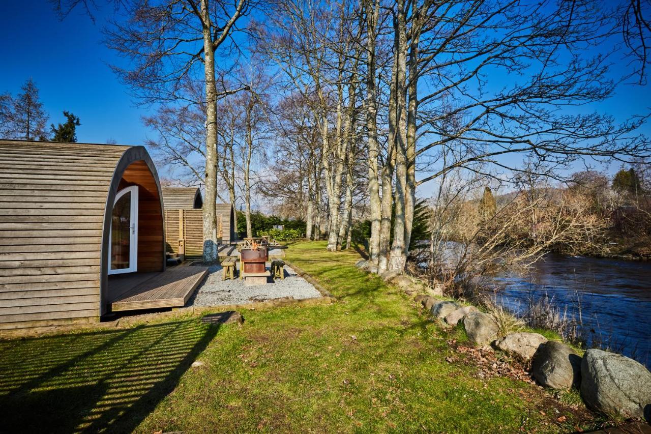 Braidhaugh Holiday Lodge And Glamping Park Crieff Exterior photo