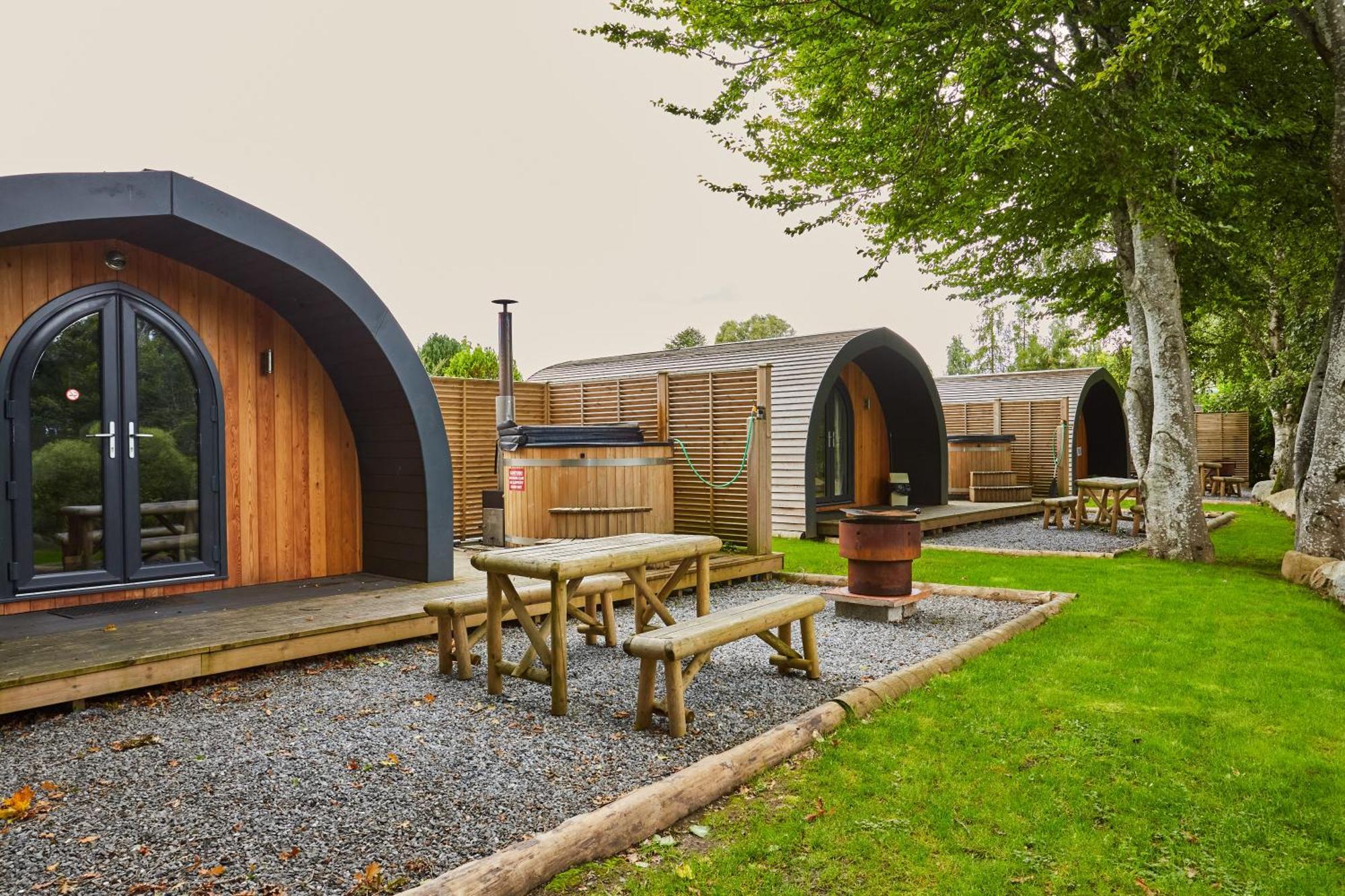 Braidhaugh Holiday Lodge And Glamping Park Crieff Exterior photo